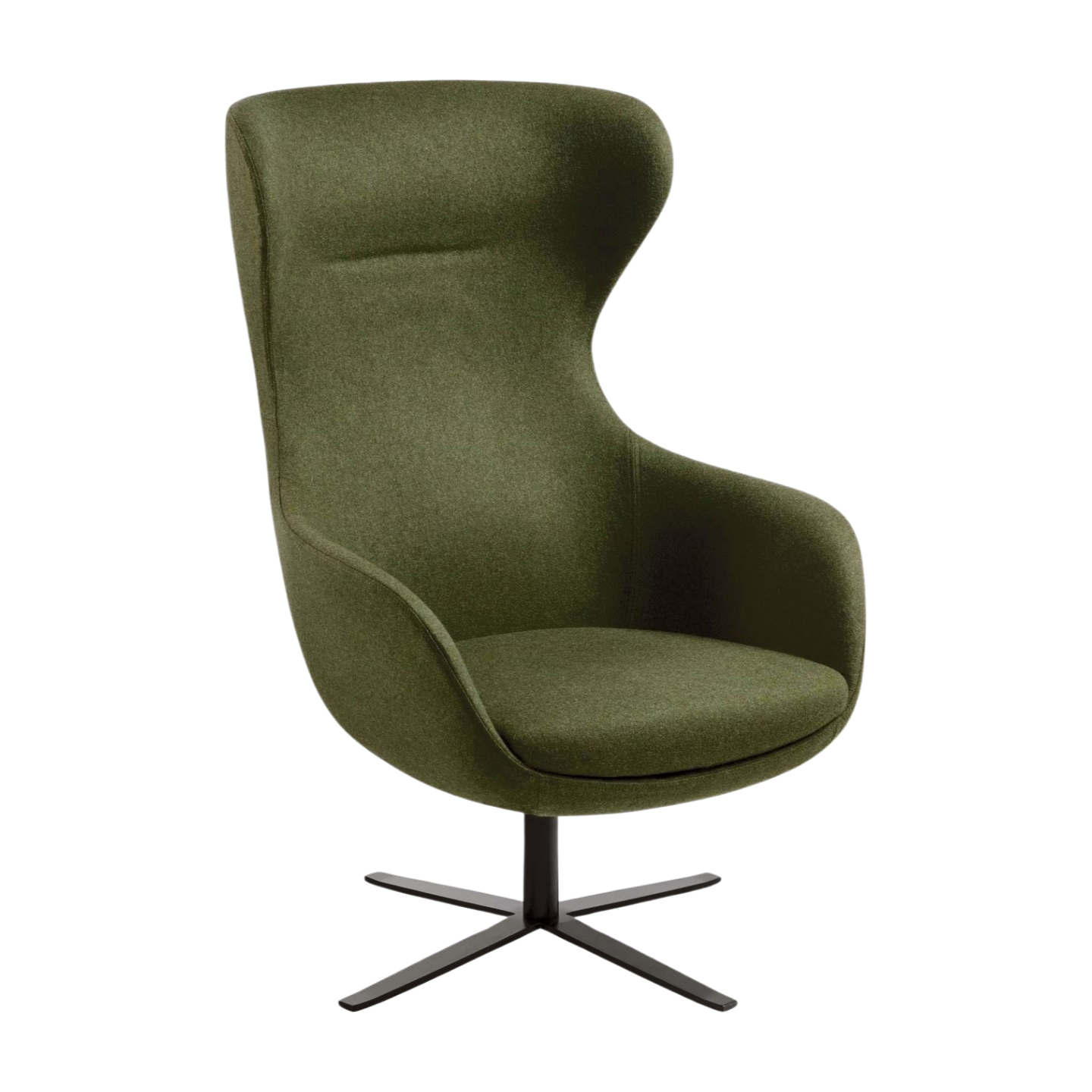 Green Elizabeth Chair Steel Base