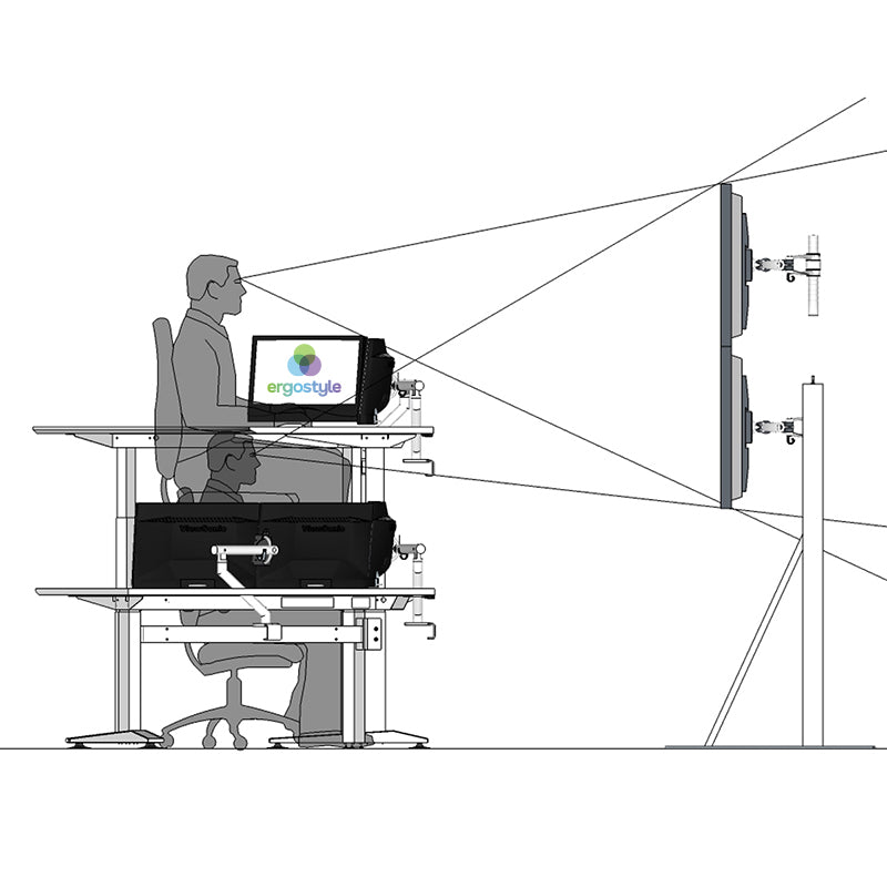 Ergonomic Console Desk Design Delta
