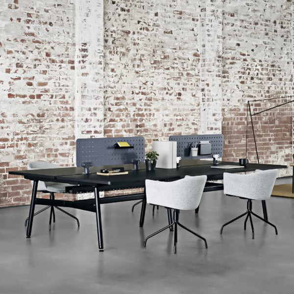 Okidoki workstation office space Black table