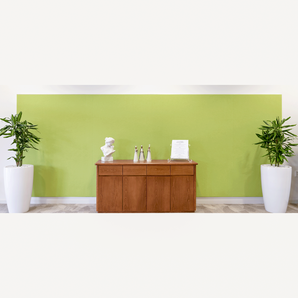 Composition Acoustic Panel - Pinboard - Peel and Stick Acoustic Panels lime