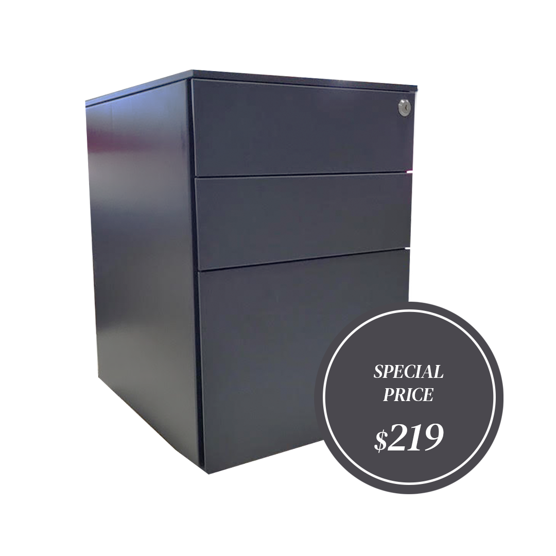 Steel Mobile Under Desk Storage