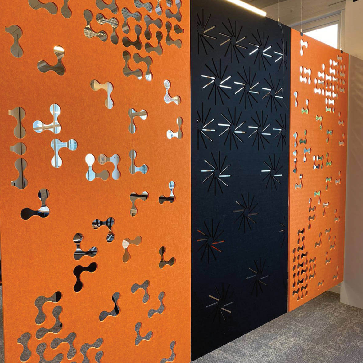 Suspended Acoustic Screens