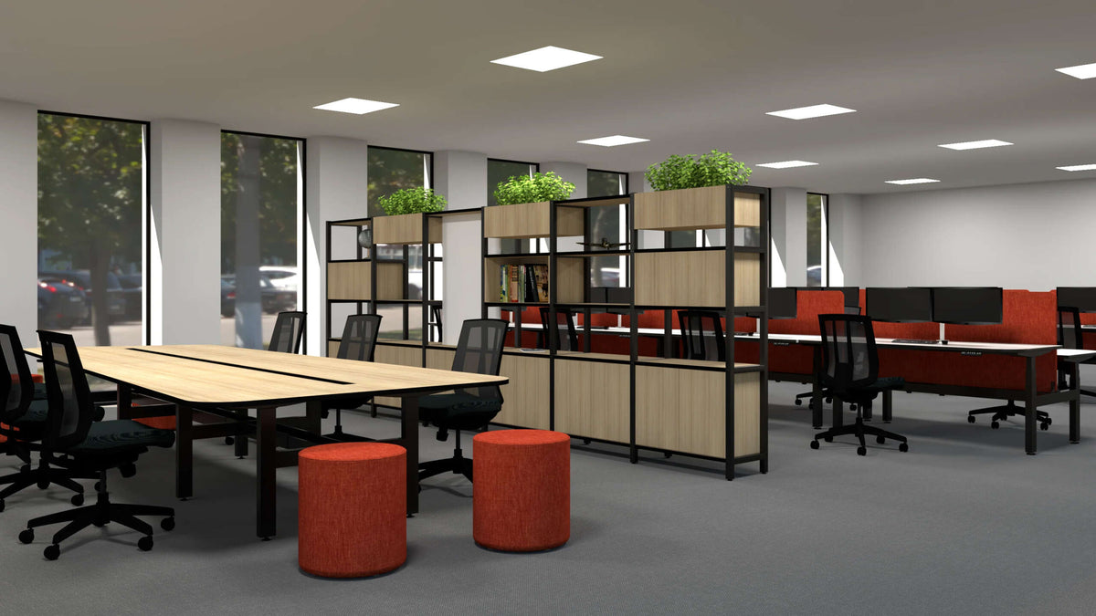 Grid Storage Module Grid Modular Storage System - Office Divider - Office Planters – Ergostyle