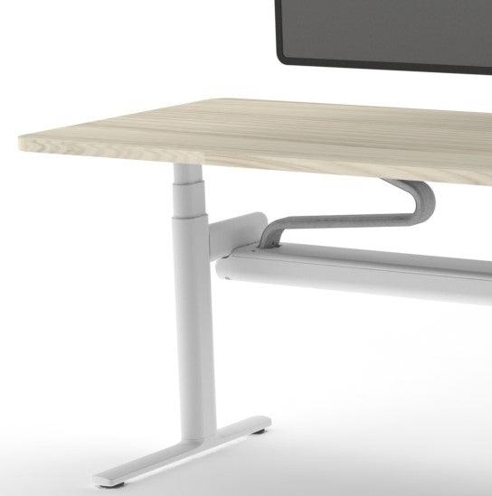 Ovation Height-Adjustable Workstation System-Fabric Umbilical