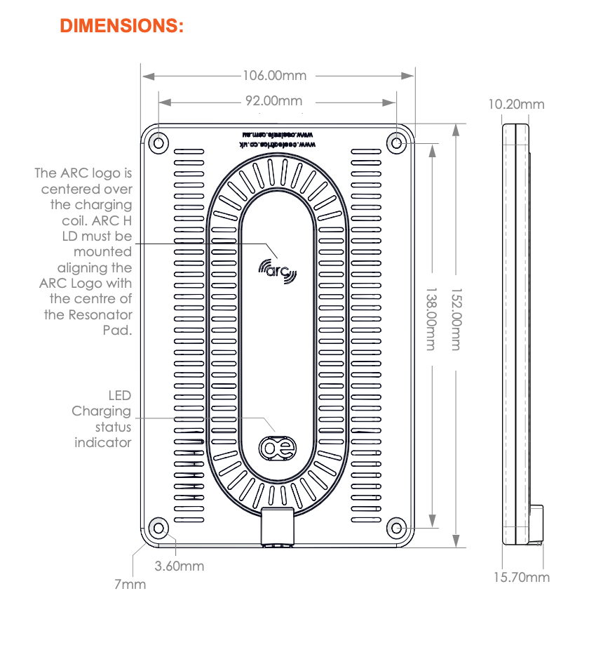 ARC H LD Wireless Charger