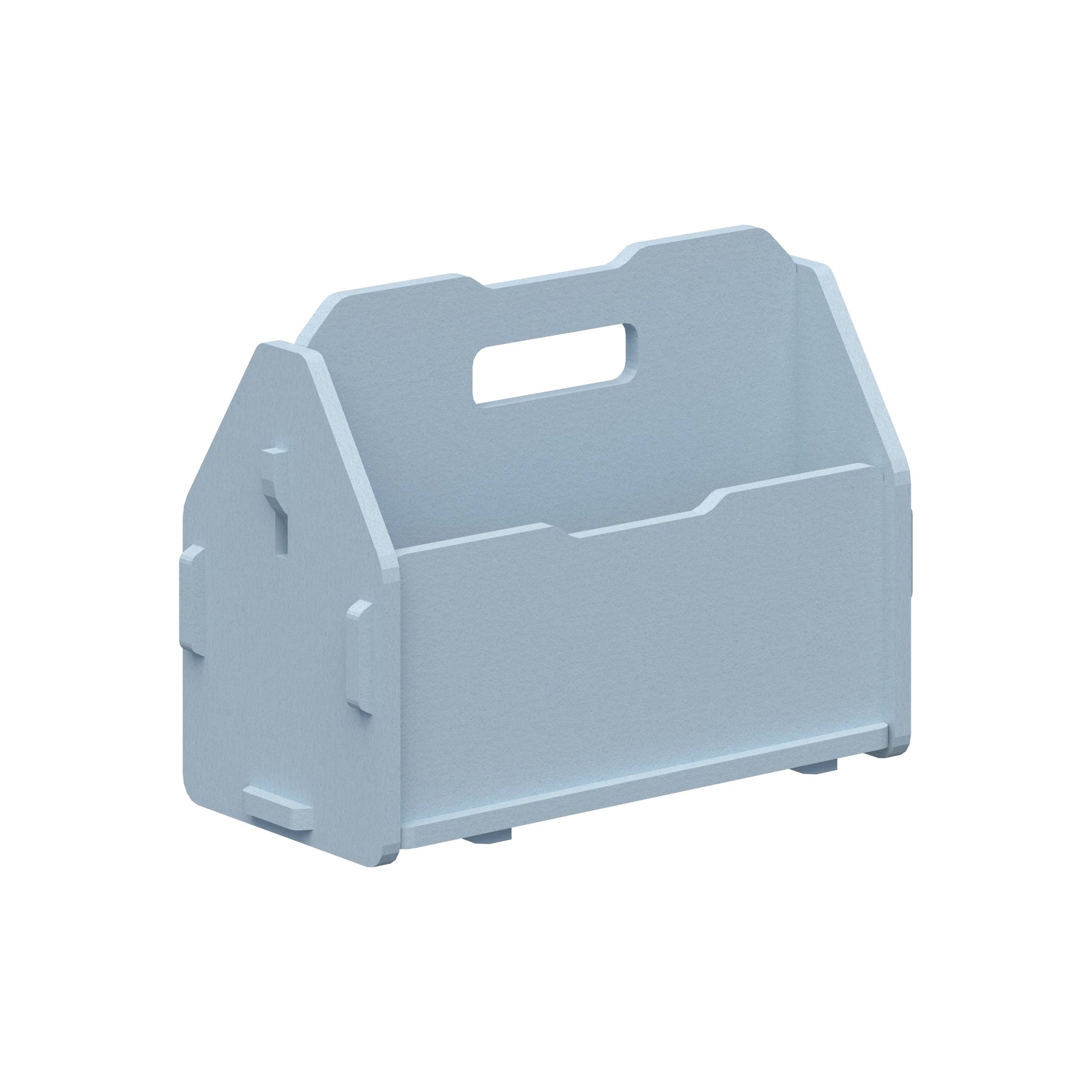 Sky Blue tool organizer on a white background