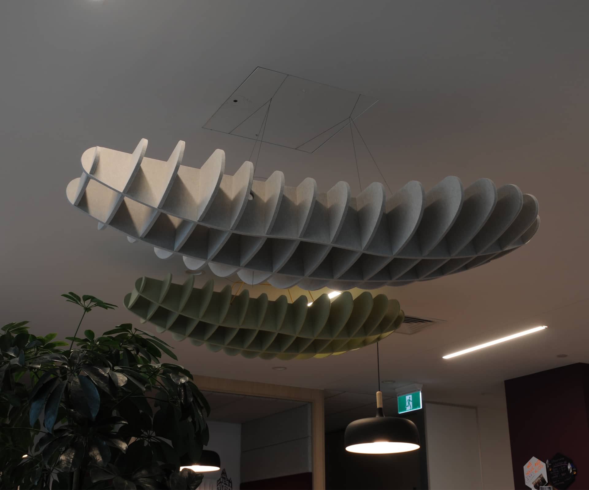 dbsorb &#8211; Cloud Baffle (Grey)