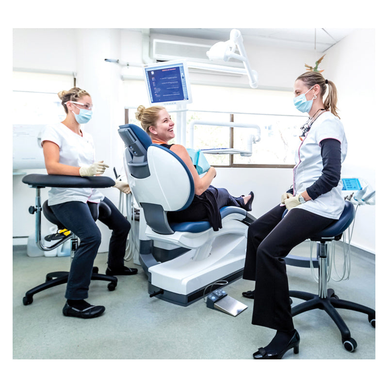 Bambach Saddle Seat - Dental Stool - used in dentist and doctor