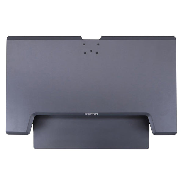 Ergotron Workfit TL - Sit Stand Desk - Desk Mount High Low Desk top view 