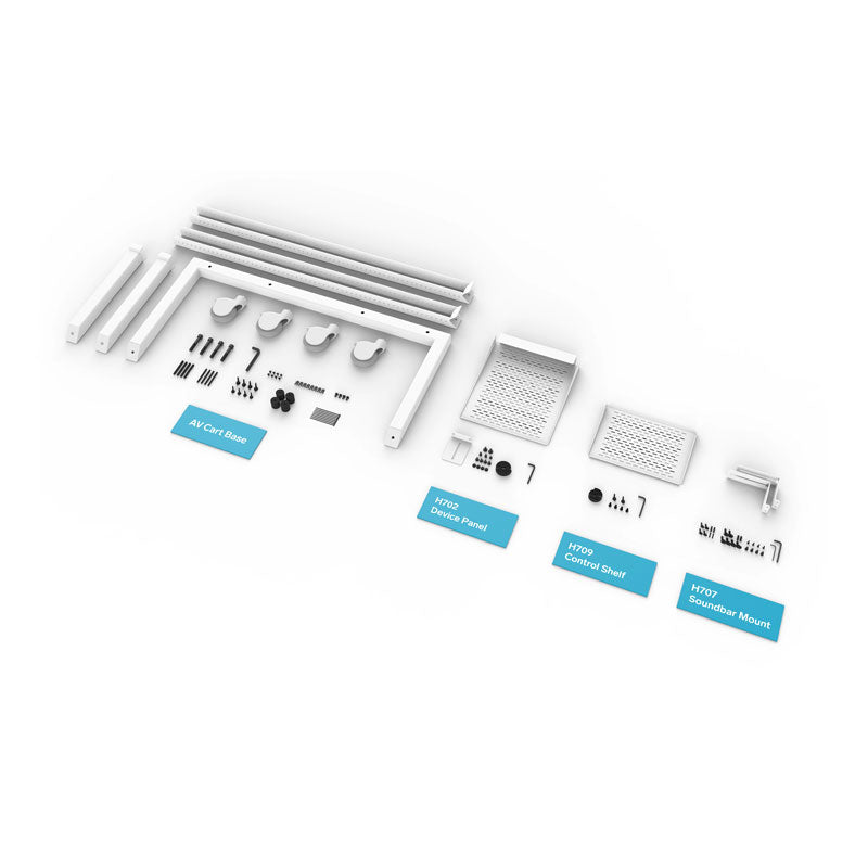 White in the box - LCD Mobile Trolley