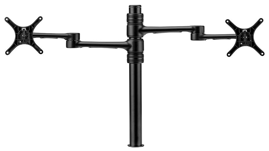 Dual LCD Arm Black