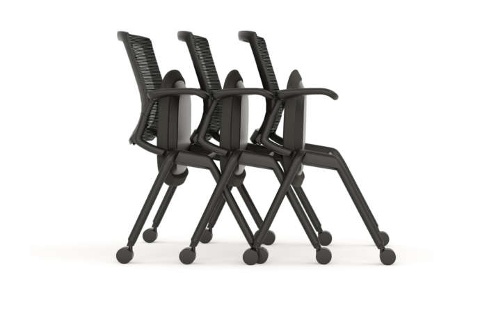 Adapt Mesh Back Visitor Chair - Folded