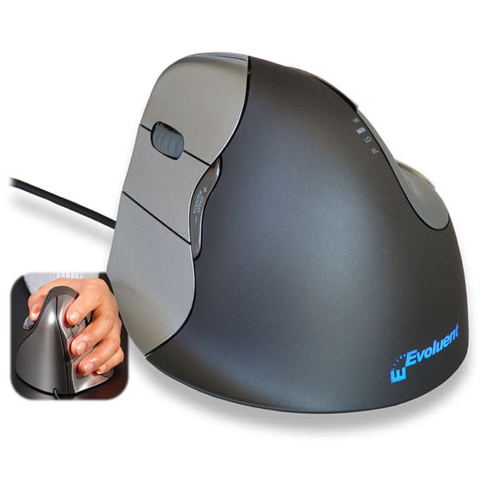 Evoluent Vertical Mouse Left Regular Wired