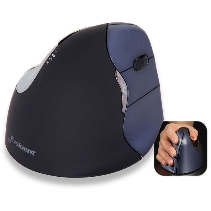 Evoluent Vertical Mouse Right Regular Wireless