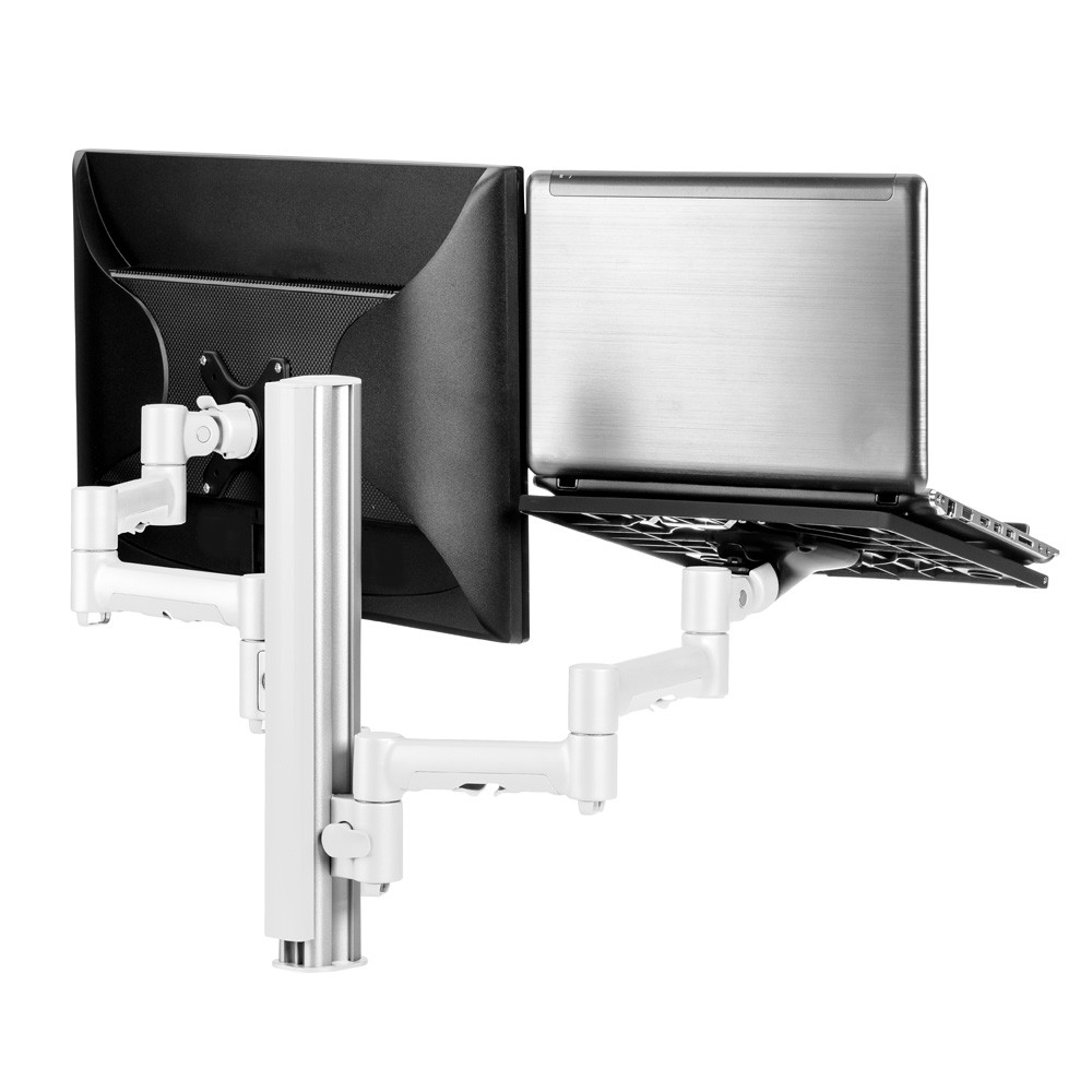 Dual-Monitor Stand - Horizontal - Black - Monitor Mounts, Display Mounts  and Ergonomics
