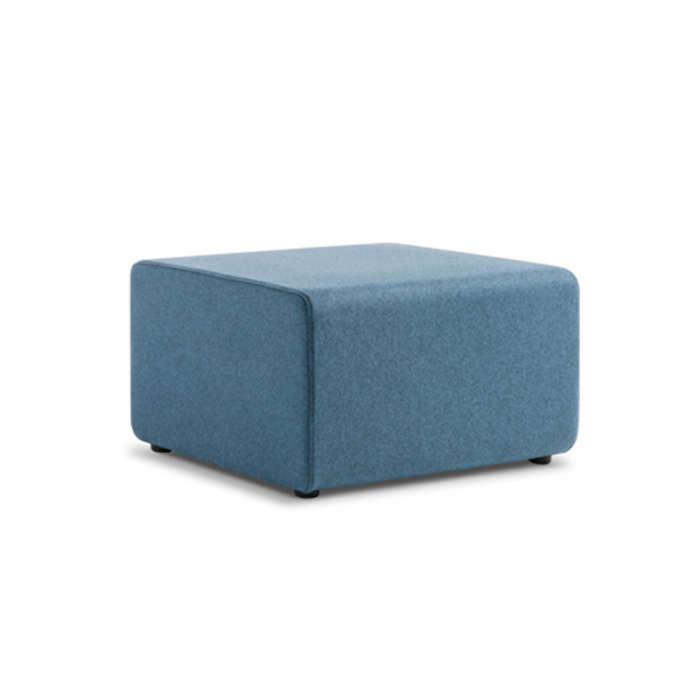 Seattle Soft Seating ottoman blue