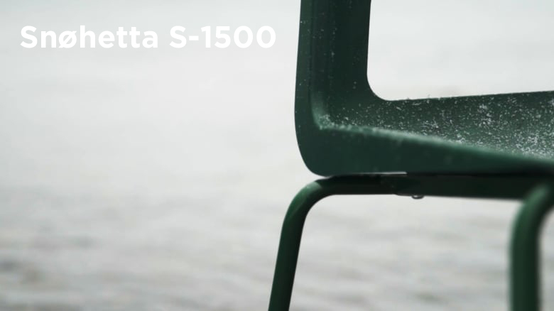 Snøhetta S-1500 Recycled chair