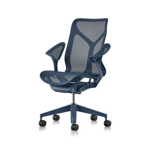 Cosm chair mid back leaf arms