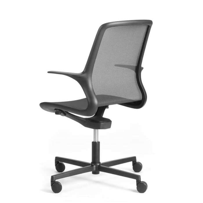 Ovidio Chair black 4star base-ergostyle (1)