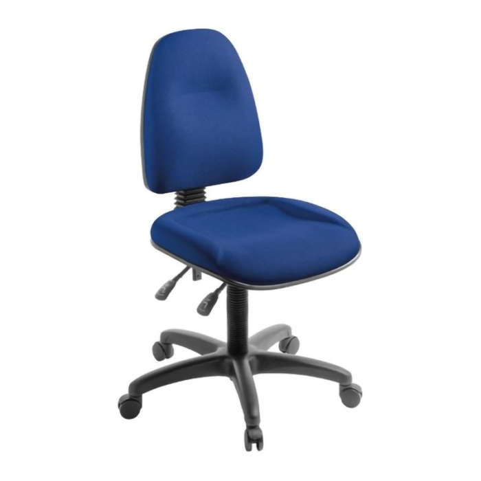 Spectrum 200 Heavy Duty Chair High Back-Colour riviera blue - deep blue
