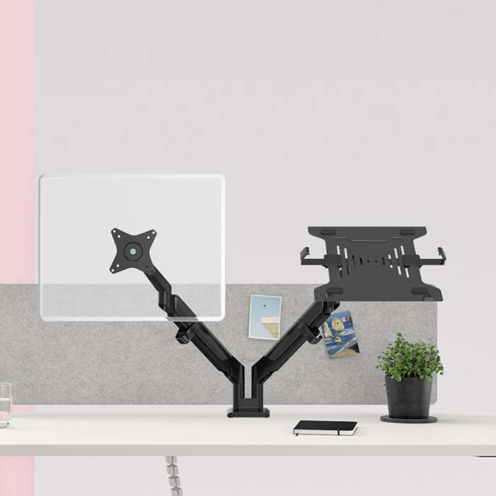 Vader Monitor Arm System Ergostyle Ergonomic Solutions