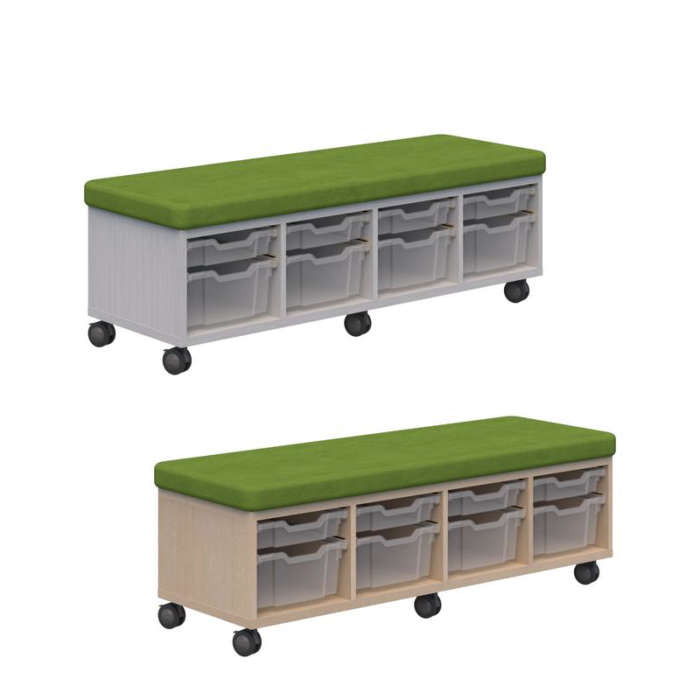 Ako sit and store in kiwi green-Classroom