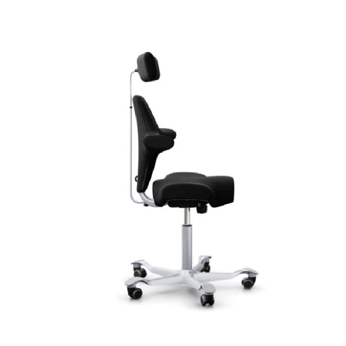 HÅG CAPISCO 8107 - CLASSIC SADDLE SEAT & HEADREST-side-Ergostyle