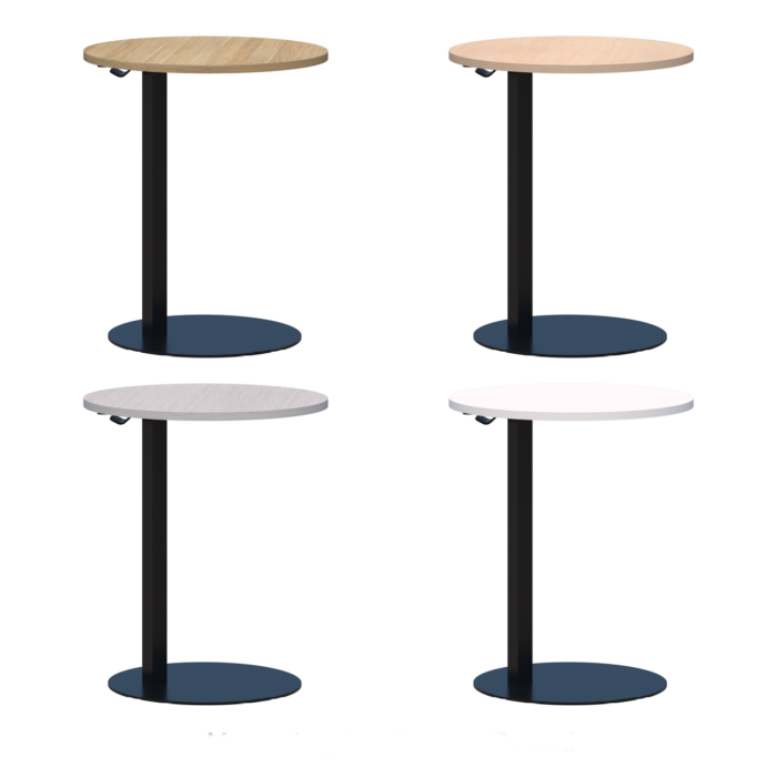 Memo Laptop Table - Round- Colour options