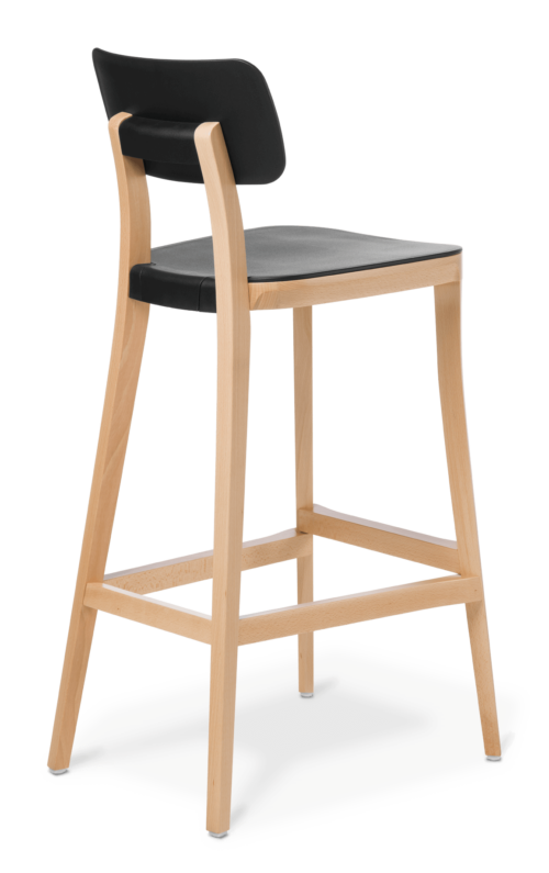 Side image of Polka Barstool.